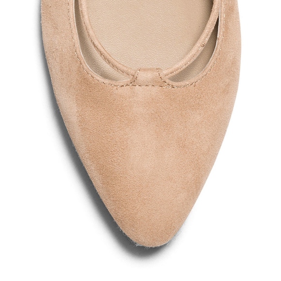 Michael Kors Cadence Suede Jute Ballet Flat - Picture 3 of 7